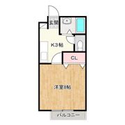 ハイムプリベールの間取り画像