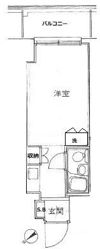 ロータリーライフ石川町の間取り画像