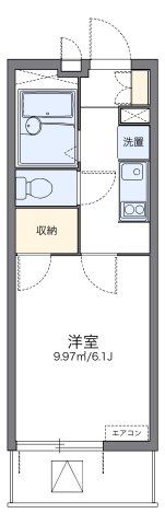 レオパレスシーズの間取り画像