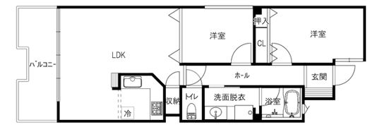 フロストフォートの間取り画像