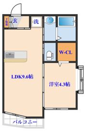 サンシャインの間取り画像