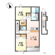 Shuterun豊南の間取り画像