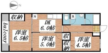 大室ビル8の間取り画像