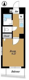 リクレイシア西麻布Ⅱ番館の間取り画像