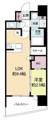 セレニテ難波リアンの間取り画像