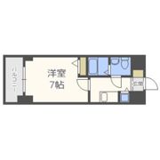 S-RESIDENCE難波Brillerの間取り画像