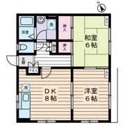 パルデンス山内の間取り画像