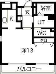 向陽町レジデンスの間取り画像