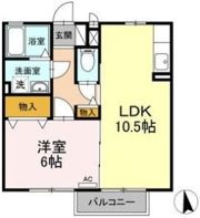 ラフィーネ Aの間取り画像