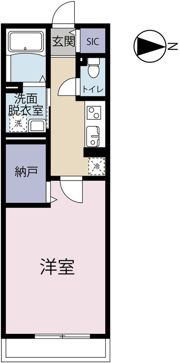 WEST FIELDの間取り画像