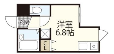 カルム中筋の間取り画像