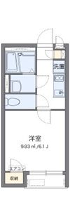 レオネクストシャトル杉田Ⅵの間取り画像