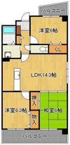 珪州館IIIの間取り画像