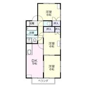 グランデール水明4の間取り画像