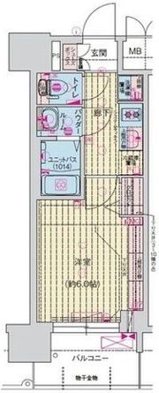 プレサンス大正エミナンスの間取り画像