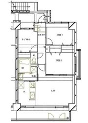 クレール今 EASTの間取り画像