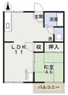 プランドール高屋の間取り画像