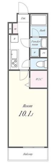 Noble Dwellの間取り画像