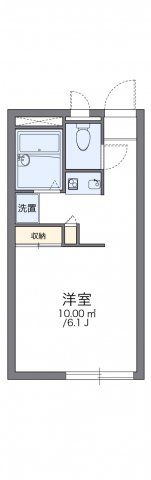 レオパレス府中赤繁の間取り画像