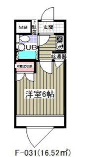 ダイニチ館31(F-031)の間取り画像