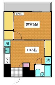パシフィックコーポⅡの間取り画像