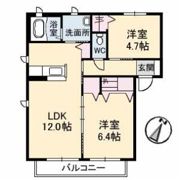 シャーメゾン箕島の間取り画像