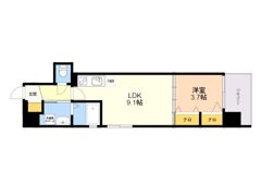 Modern Palazzo 姪浜Northの間取り画像