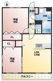 エアルートの間取り画像