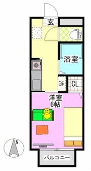 ブルーリバーの間取り画像