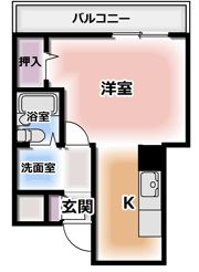 ティーホームズ新大阪の間取り画像