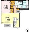 レクエルド広尾の間取り画像