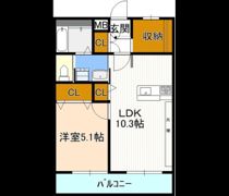 レジデンス八竜の間取り画像
