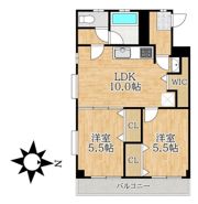 シャンテマキの間取り画像