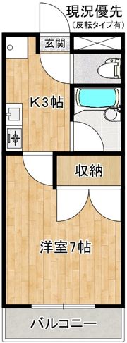 プチメゾン上乃木の間取り画像