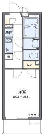 クレイノプレミール蕨の間取り画像