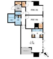 メトロタワー山下町の間取り画像