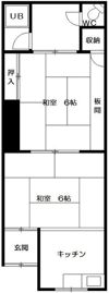 若竹荘の間取り画像