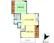 呉日興マンションの間取り画像