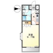ミストラルⅡの間取り画像