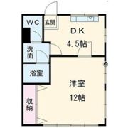 マンション幸の間取り画像