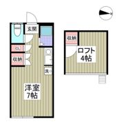 メゾンササキの間取り画像