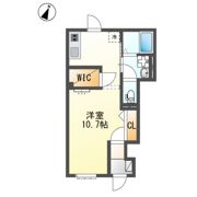パレス北野の間取り画像