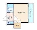 シャトレ江波の間取り画像