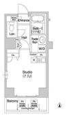 コンフォリア銀座EASTの間取り画像