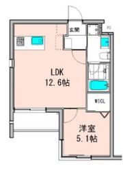 HGTコート高槻の間取り画像