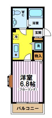 エクセルコート成城の間取り画像
