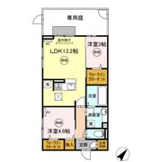 ルシオル鞘ヶ谷の間取り画像