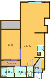 フェルクスの間取り画像