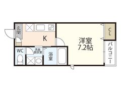 Grandtic Laulea(仮Grandtic 宇品御幸の間取り画像
