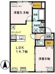 グランドールR Iの間取り画像